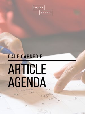 cover image of Article Agenda